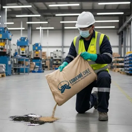 Paños y Almohadillas Absorbentes 2 Absorbentes Industriales para Hidrocarburos-esquerrechile-cl